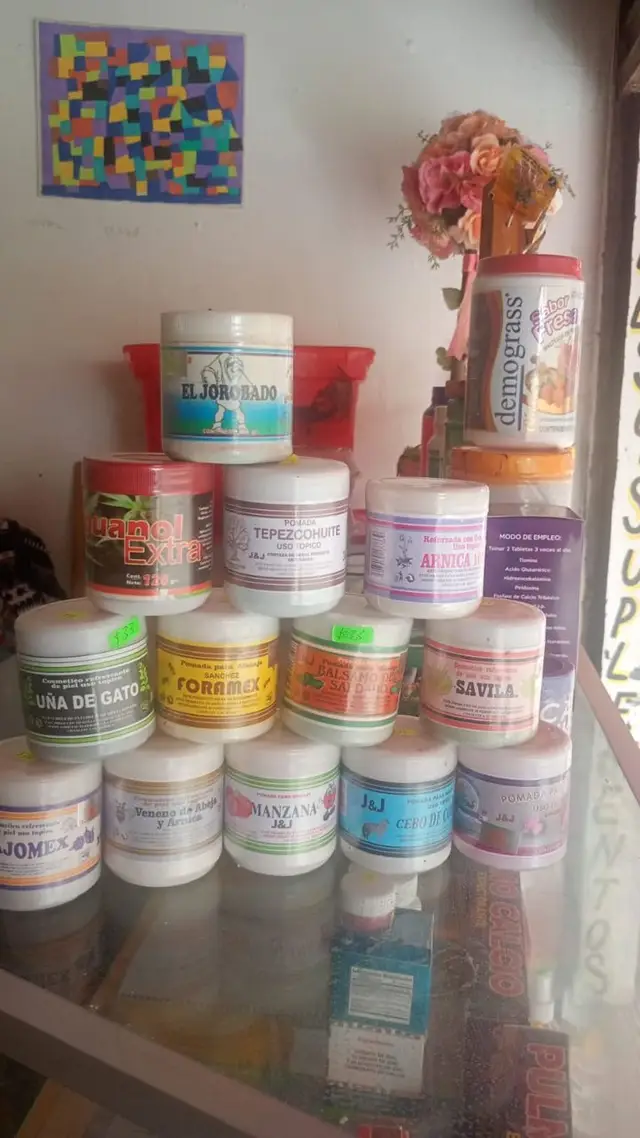 Pomadas para dolor, golpes y piel