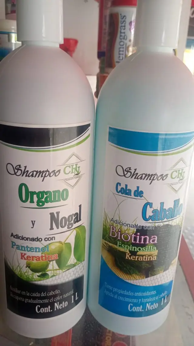 Shampoos naturales de 1 litro